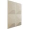 Ekena Millwork 11 7/8in. W x 11 7/8in. H Swindon EnduraWall Decorative 3D Wall Panel Covers 0.98 Sq. Ft. WP12X12SWEPE - alternate 4